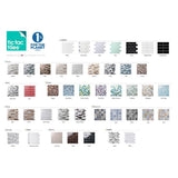 Como Crema 12 in. W x 12 in. H Peel and Stick Decorative Mosaic Wall Tile Backsplash (10-Tiles) - Super Arbor