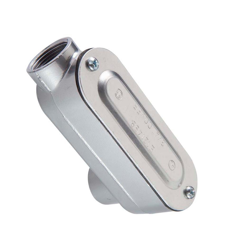 3/4 in. Rigid Type LB Threaded Aluminum Conduit Body