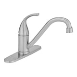Builders Single-Handle Standard Kitchen Faucet in Bronze - Super Arbor