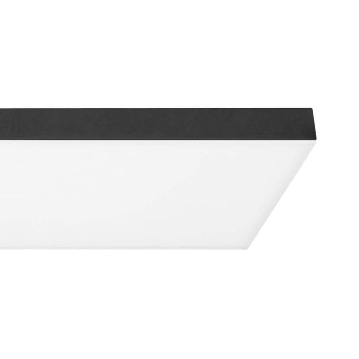 Commercial Electric 1 ft. x 4 ft. 50-Watt Dimmable Matte Black Integrated LED 4000 Lumens Trimless Flat Panel with Color Change 5CCT