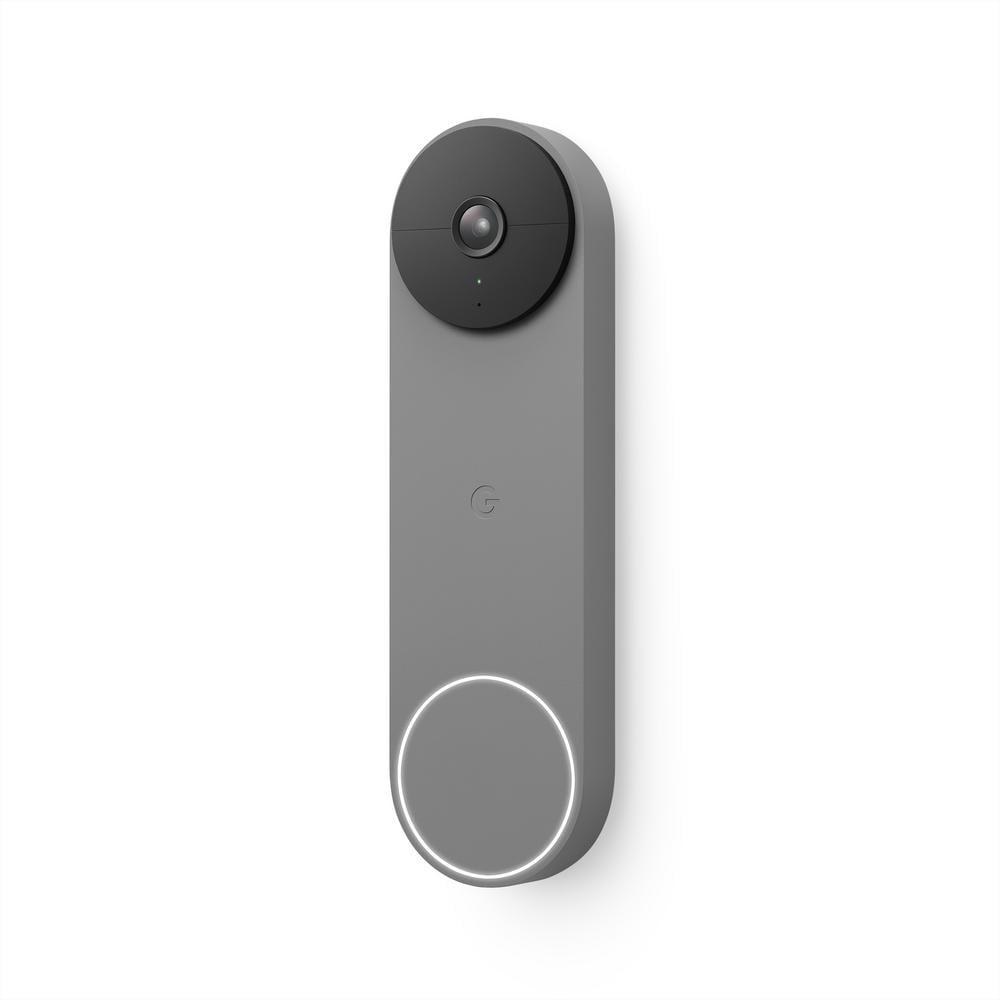 Nest Doorbell (Battery) - Smart Wi-Fi Video Doorbell Camera - Snow - Super Arbor