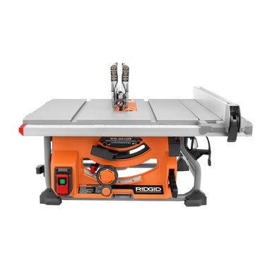 RIDGID 15 Amp 10 in. Table Saw with Folding Stand (R4518)
