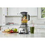 64 oz. 2-Speed Gray with Memory Function Gunmetal Countertop Blender