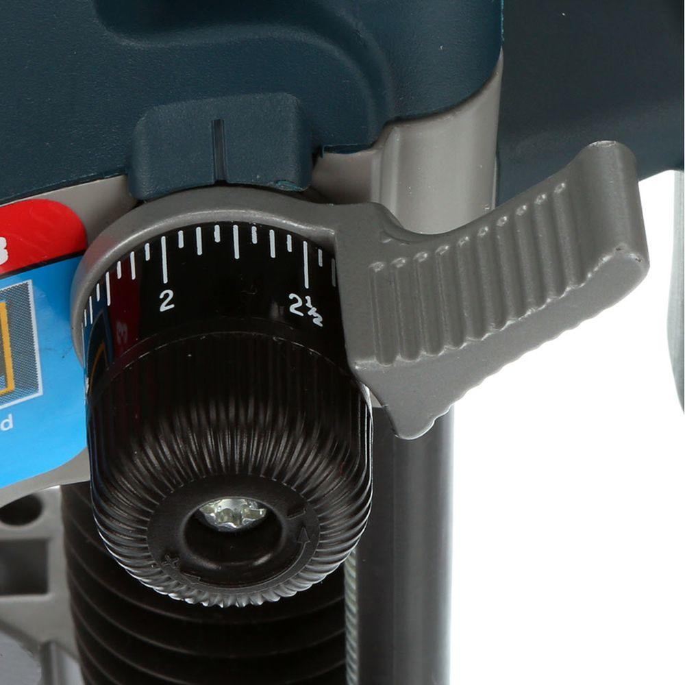 15 Amp 3-1/2 in. Corded Variable Speed Plunge Router with Dust Collection System - Super Arbor