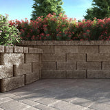 RumbleStone Rec 10.5 in. x 7 in. x 1.75 in. Greystone Concrete Paver (192 Pcs. / 98 Sq. ft. / Pallet) - Super Arbor