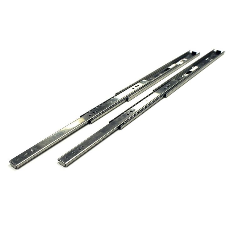 20 in. Side Mount Full Extension Ball Bearing Drawer Slide with Installation Screws (1-Pair)