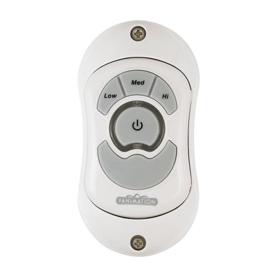 Old Havana 3-Speed Handheld Remote Control, White - Super Arbor