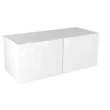 Cambridge 30-in W x 18-in H x 12-in D Glossy White Engineered Wood Door Wall Stock Cabinet