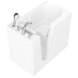 HD Series 26 in. x 46 in. Left Drain Quick Fill Walk-In Soaking Bathtub in White - Super Arbor
