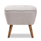 Petronelle Greyish Beige Foot Rest - Super Arbor