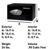 1.0 cu. ft. Security Safe with Digital Keypad - Super Arbor