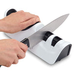 2-Stage Variable-Grit Diamond Coated Electric Knife Sharpener