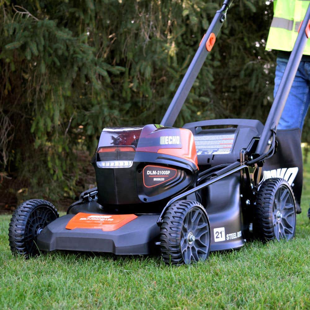 ECHO eFORCE 56-Volt 21 in. Cordless Battery Walk Behind Self-Propelled Lawn Mower (Tool Only)
