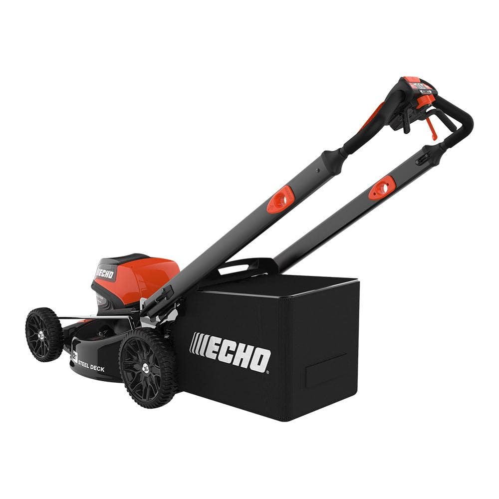 ECHO eFORCE 56V 21 in. Cordless Battery Walk Behind Self-Propelled Lawn Mower with 5.0Ah Battery and Charger
