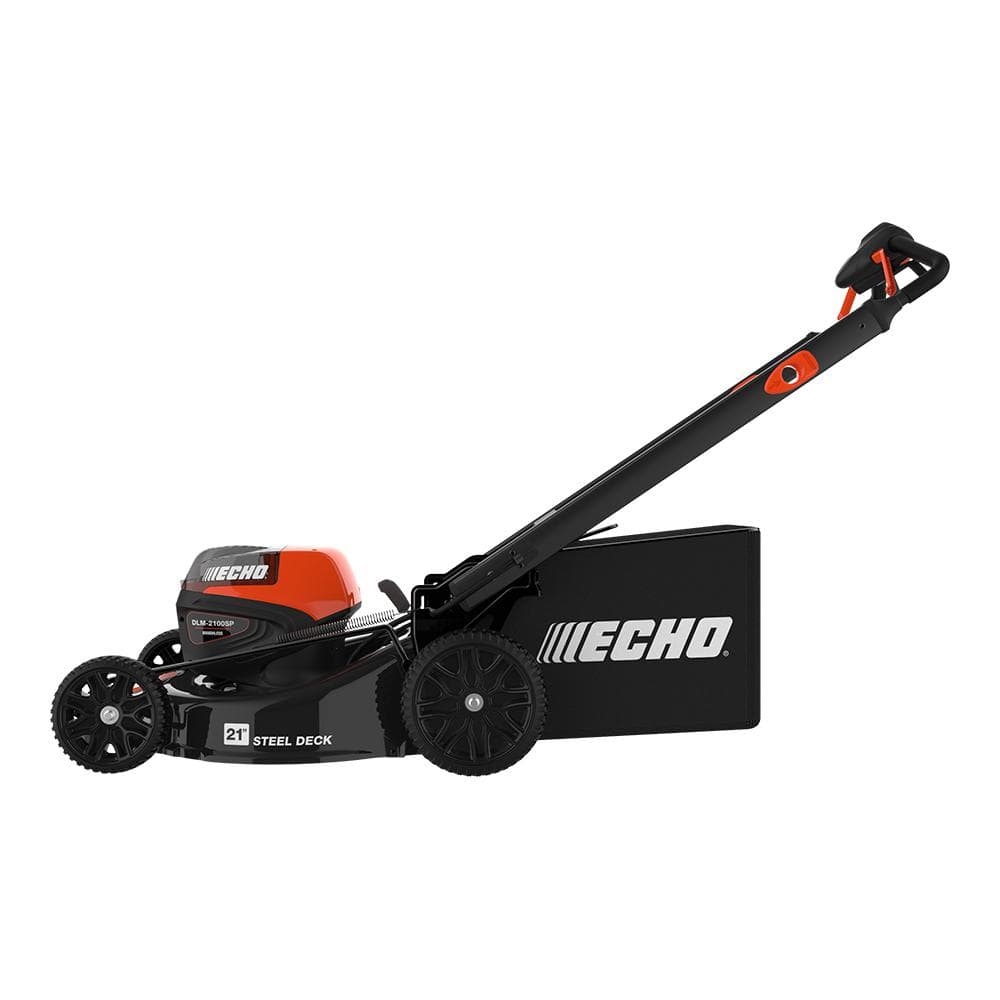 ECHO eFORCE 56V 21 in. Cordless Battery Walk Behind Self-Propelled Lawn Mower with 5.0Ah Battery and Charger