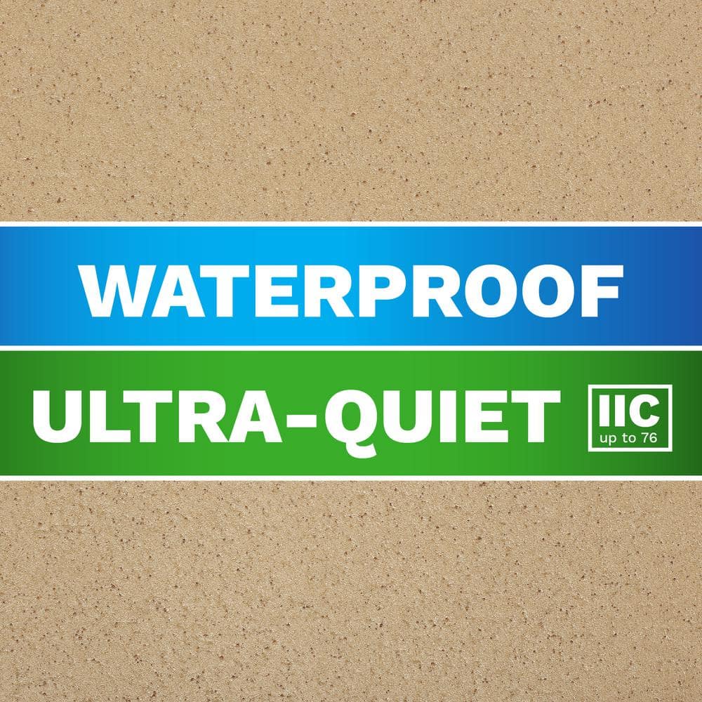 Eco Cork Foam 300 sq. ft. 3 ft. x 100 ft. x3.2mm Waterproof Premium Plus 10-in-1 Underlayment-Vinyl Plank, Laminate, Engineered Wood