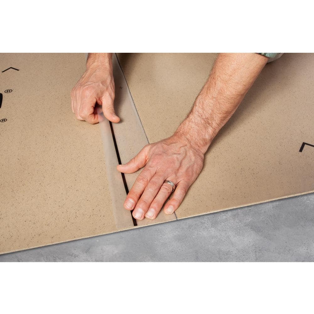 Eco Cork Foam 300 sq. ft. 3 ft. x 100 ft. x3.2mm Waterproof Premium Plus 10-in-1 Underlayment-Vinyl Plank, Laminate, Engineered Wood