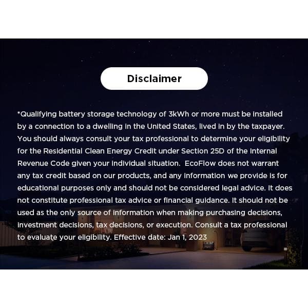 EcoFlow Battery Solar Generator DELTA Pro 3600Wh Solar, 3600W Output, LFP Power Station, Home Backup, Camping, Push-Button Start