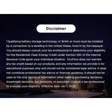 EcoFlow Battery Solar Generator DELTA Pro 3600Wh Solar, 3600W Output, LFP Power Station, Home Backup, Camping, Push-Button Start