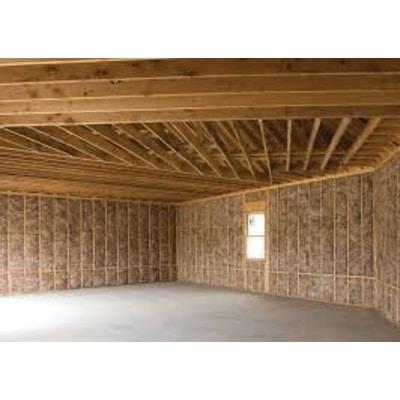 R-19 EcoRoll Unfaced Fiberglass Insulation Roll, 6-1/4 in x 15 in x 39.2 ft, 48.96 sq ft - Knauf Insulation