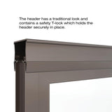 Deluxe 56 in. x 56 in. Framed Sliding Tub Door in Oil Rubbed Bronze - Super Arbor