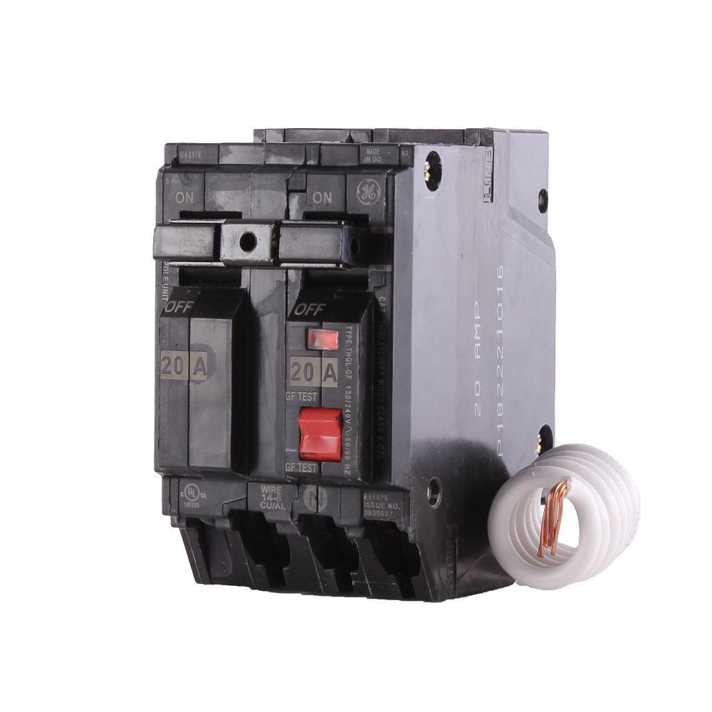 30 Amp Double Pole Ground Fault Breaker with Self-Test - Super Arbor