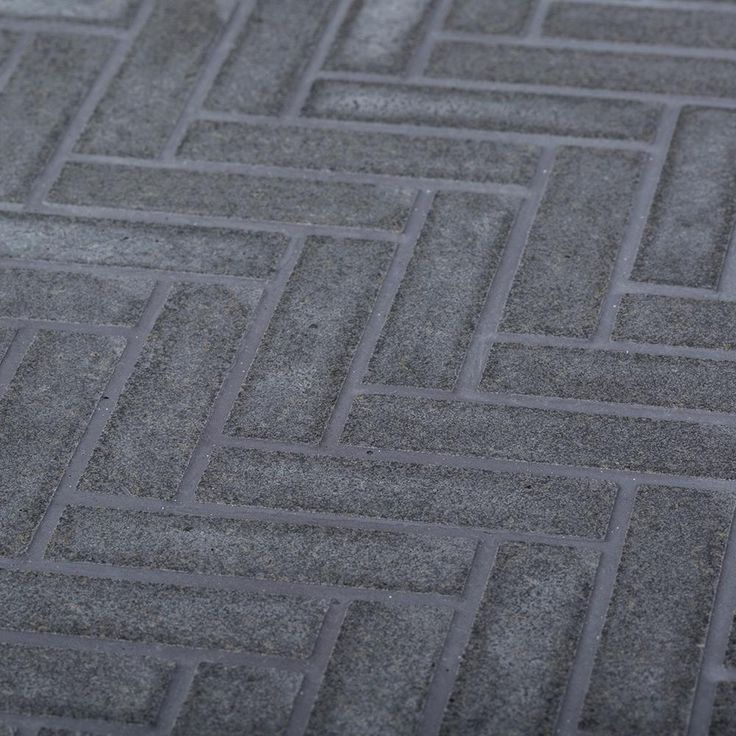 Jeffrey Court Basalt Herringbone Gray 11 in. x 10 in. x 8 mm Honed Basalt Mosaic Wall/Floor Tile