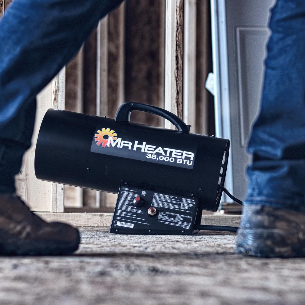 38,000 BTU Forced Air Propane Portable Heater - Super Arbor