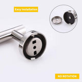 24 in. Wall Mount Towel Bar in Stainless Steel Polished Chrome - Super Arbor