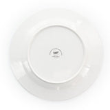 Quilted Eyelet 16 Piece Round Fine Ceramic Dinnerware Set in White