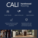 CALI Fossilized Natural Bamboo 5-5/16-in W x 9/16-in T x 72-in Smooth/Traditional Engineered Hardwood Flooring (21.5-sq ft / Carton)