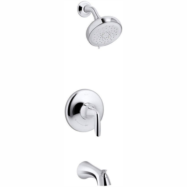 Willamette Single-Handle 3-Spray Tub and Shower Faucet in Polished Chrome (Valve Included) - Super Arbor