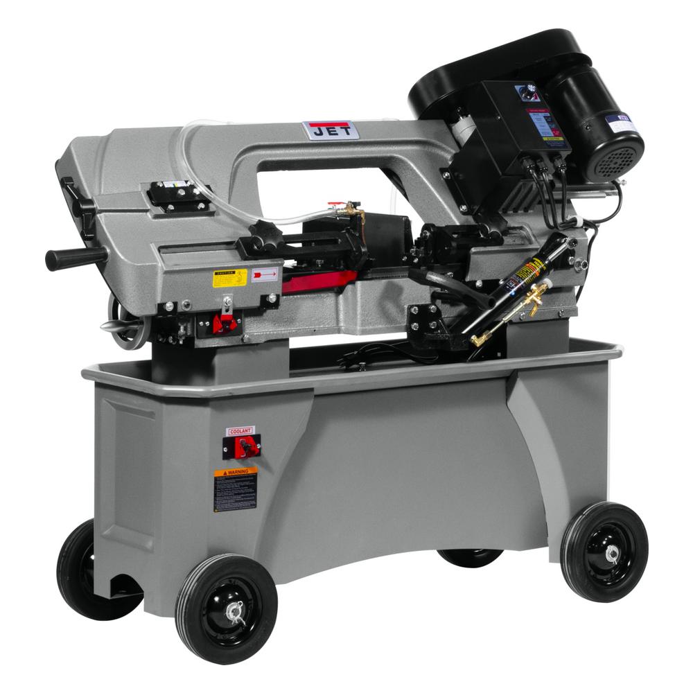 7 in. x 12 in. 1 HP,115-Volt Metalworking Variable Speed Horizontal Vertical Bandsaw Deluxe 1Ph - Super Arbor