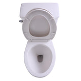 45.75 in. Walk-In Non-Whirlpool Bathtub in White with 1.28 GPF Single Flush Toilet - Super Arbor