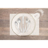 Carnegie 20-Piece Matte 18/0 Stainless Steel Flatware Set (Service for 4)