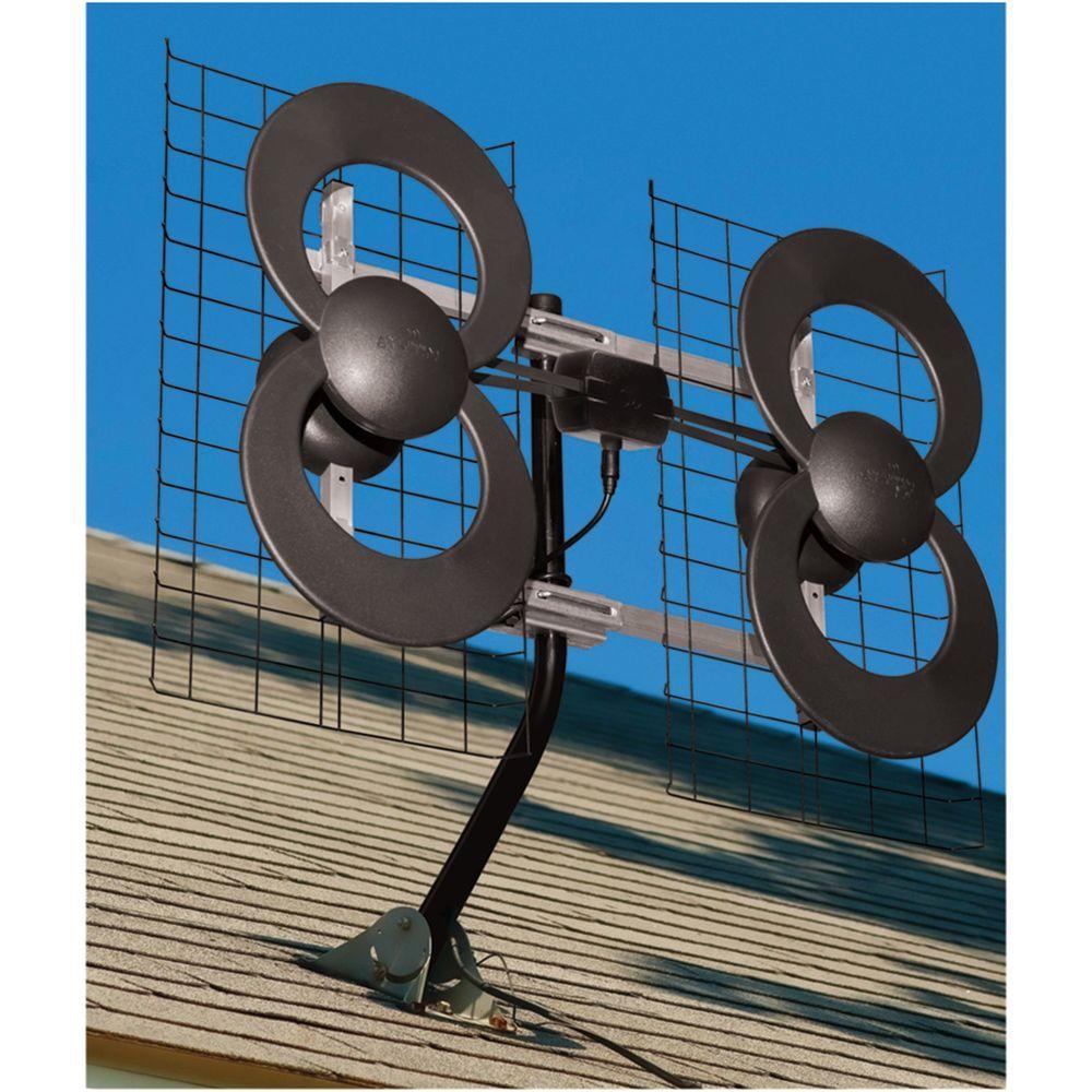 4 Quad-Loop UHF Outdoor Antenna - Super Arbor