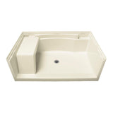 Accord 36 in. x 60 in. Single Threshold Shower Base in White - Super Arbor