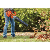 BLACK+DECKER 140 MPH 450 CFM 9 Amp Corded Electric Axial Leaf Blower - Super Arbor