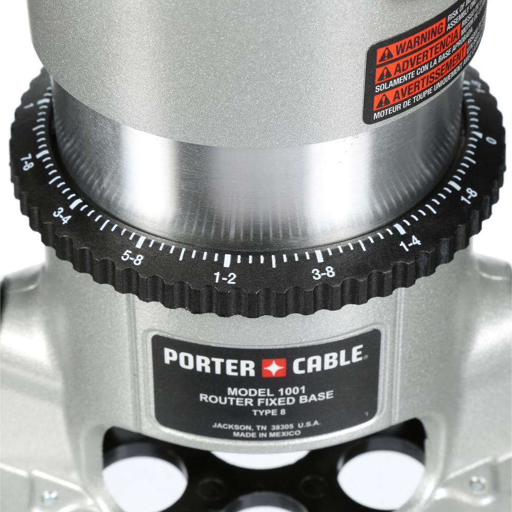 11 Amp Corded 1-3/4 Horsepower Fixed Base Router Kit - Super Arbor