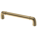 Izak 6-5/16 in. (160mm) Center-to-Center Champagne Bronze Cabinet Drawer Pull (2-Pack) - Super Arbor