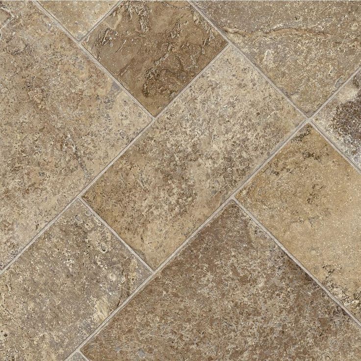 TrafficMASTER Neutral Square Slate Vinyl Sheet, Sold by 12 ft. Wide x Custom Length