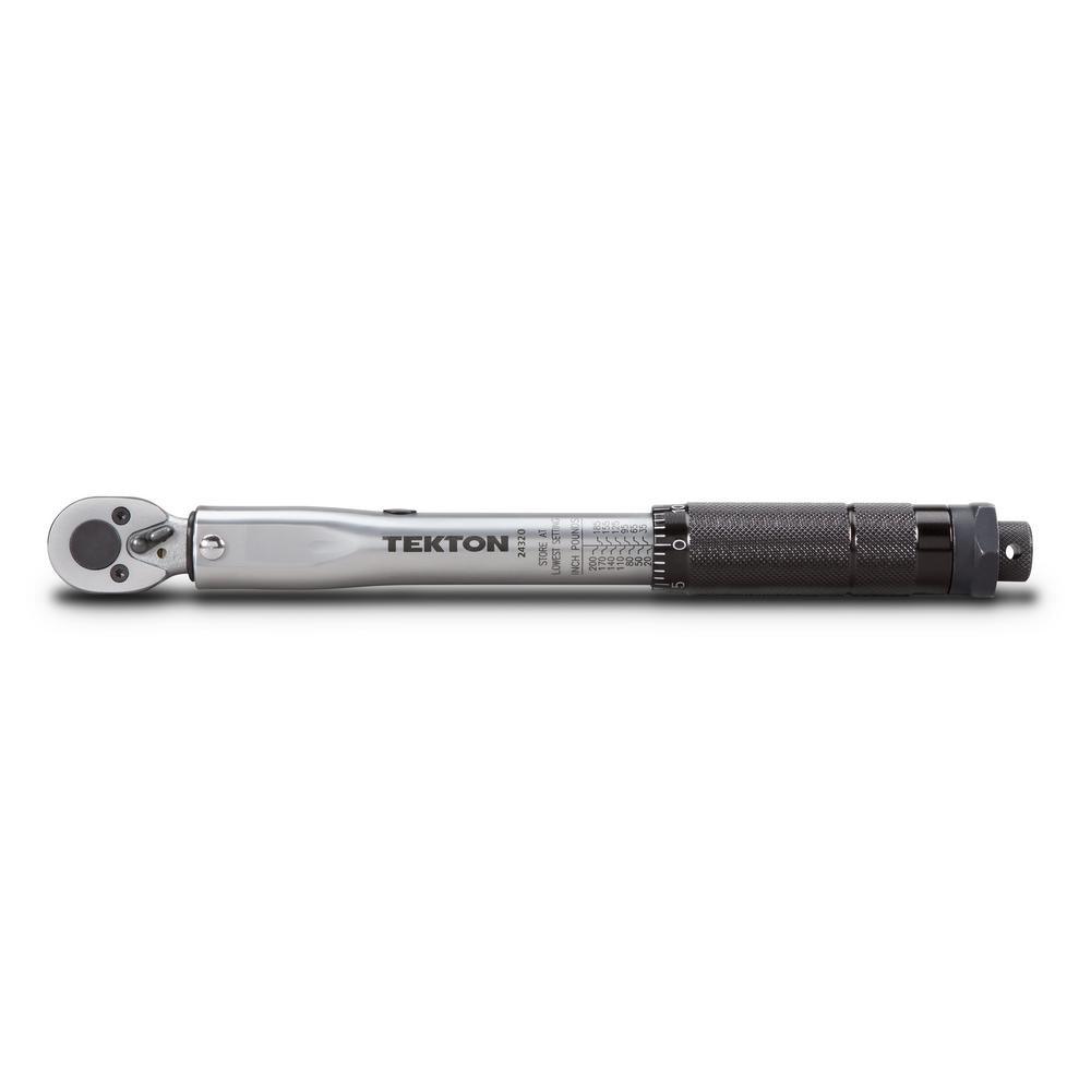 1/4 in. Drive Click Torque Wrench (20-200 in.- lb.) - Super Arbor
