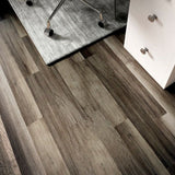 Style Selections Aged Gray Oak 8-mm T x 7-in W x 50-in L Wood Plank Laminate Flooring (21.44-sq ft / Carton)