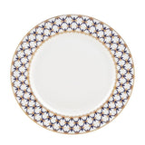 57-Piece Specialty Blue Porcelain Dinnerware Set (Service for 8)