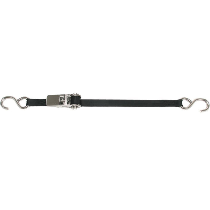 1 in. x 18 ft. Ratchet Gunwale Tie-Down in Stainless Steel - Super Arbor