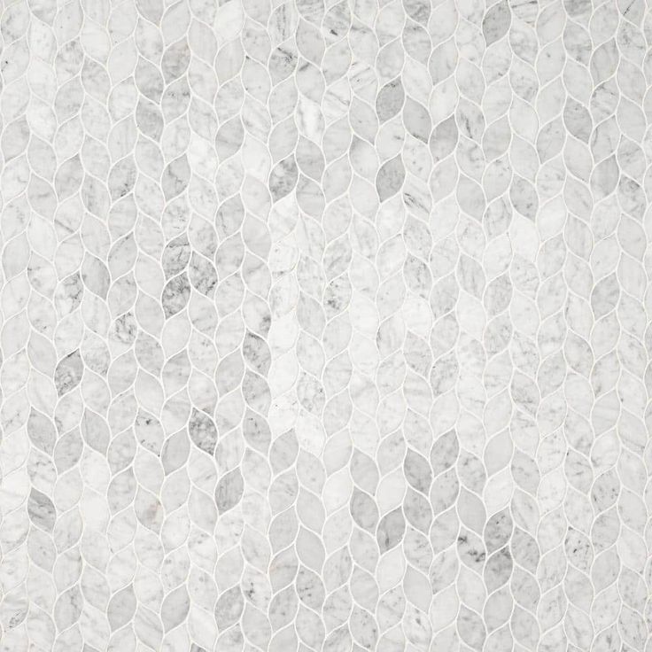 Carrara White Blanco 12 in. x 13 in. Honed Marble Floor and Wall Tile (10.8 sq. ft./Case)