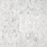 Carrara White Blanco 12 in. x 13 in. Honed Marble Floor and Wall Tile (10.8 sq. ft./Case)