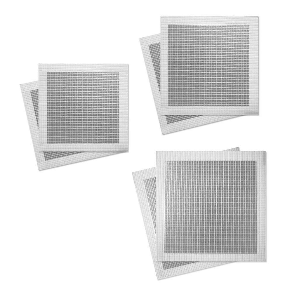 HDX 4, 6, 8 in. Multi Pro-Pack Drywall Repair Patches - Super Arbor