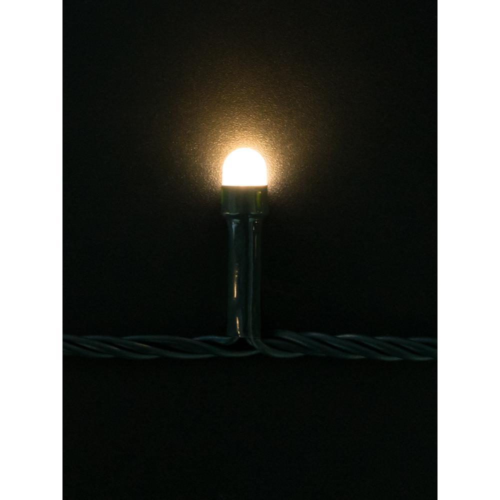 8 mm 200 Lights Mini Globe Warm White LED Lights with Wireless Smart Control - Super Arbor