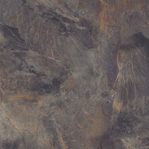 Congoleum DuraStone Village Slate 10-Piece 16-in x 16-in Groutable Stormy Night Glue (Adhesive) Luxury Vinyl Tile
